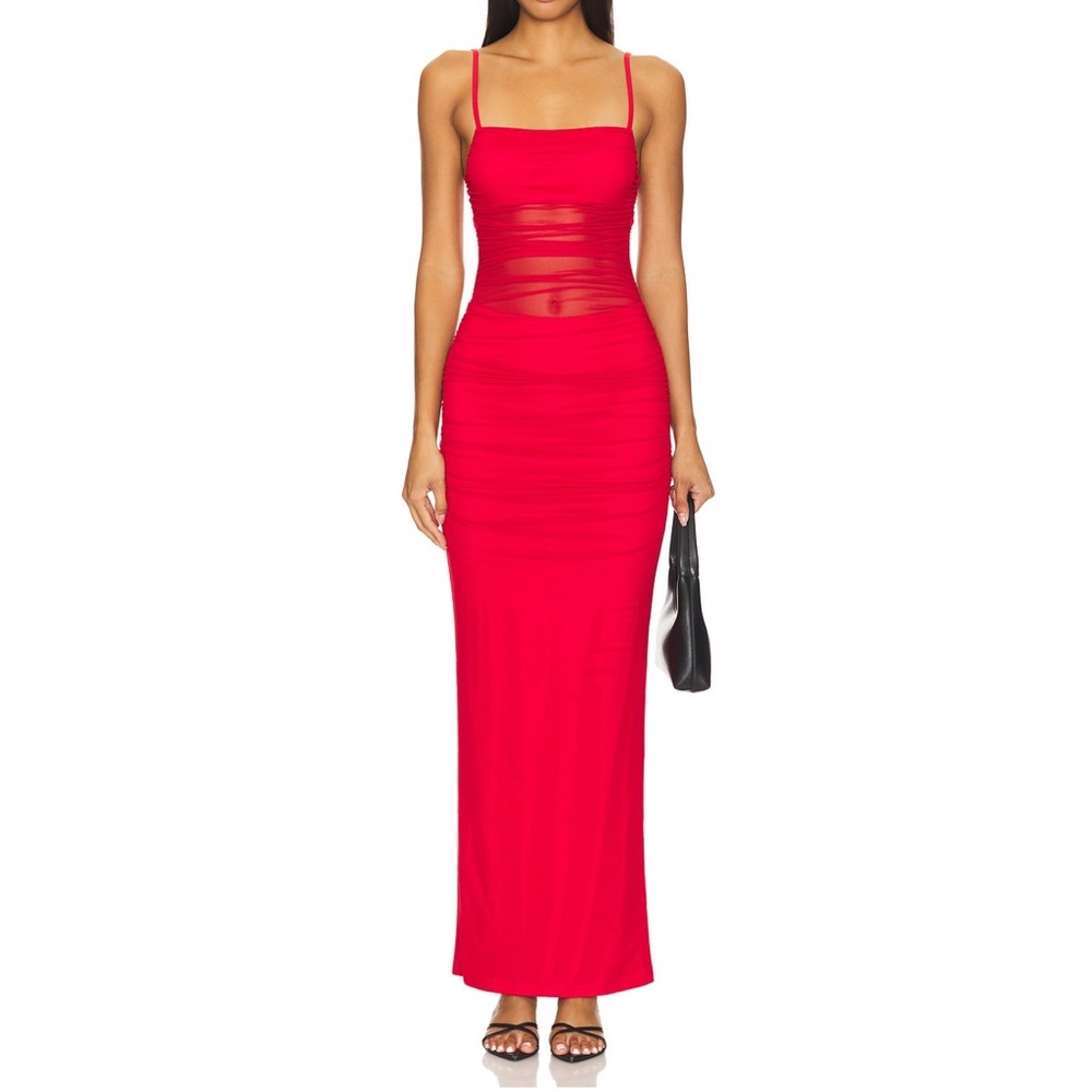 superdown Red Maxi Dress